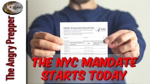 The NYC Mandate Starts Today