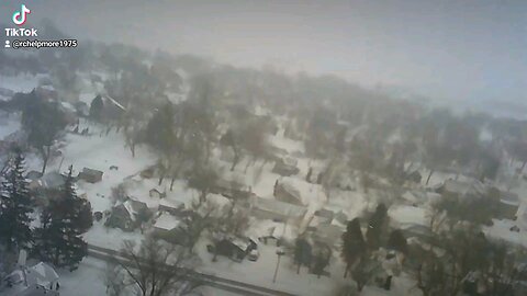 1/18/2024 snowing in Wells Minnesota