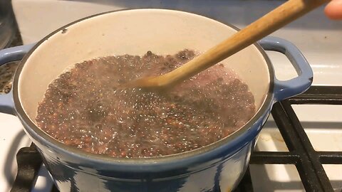 Making Elderberry Syrup. February 2024