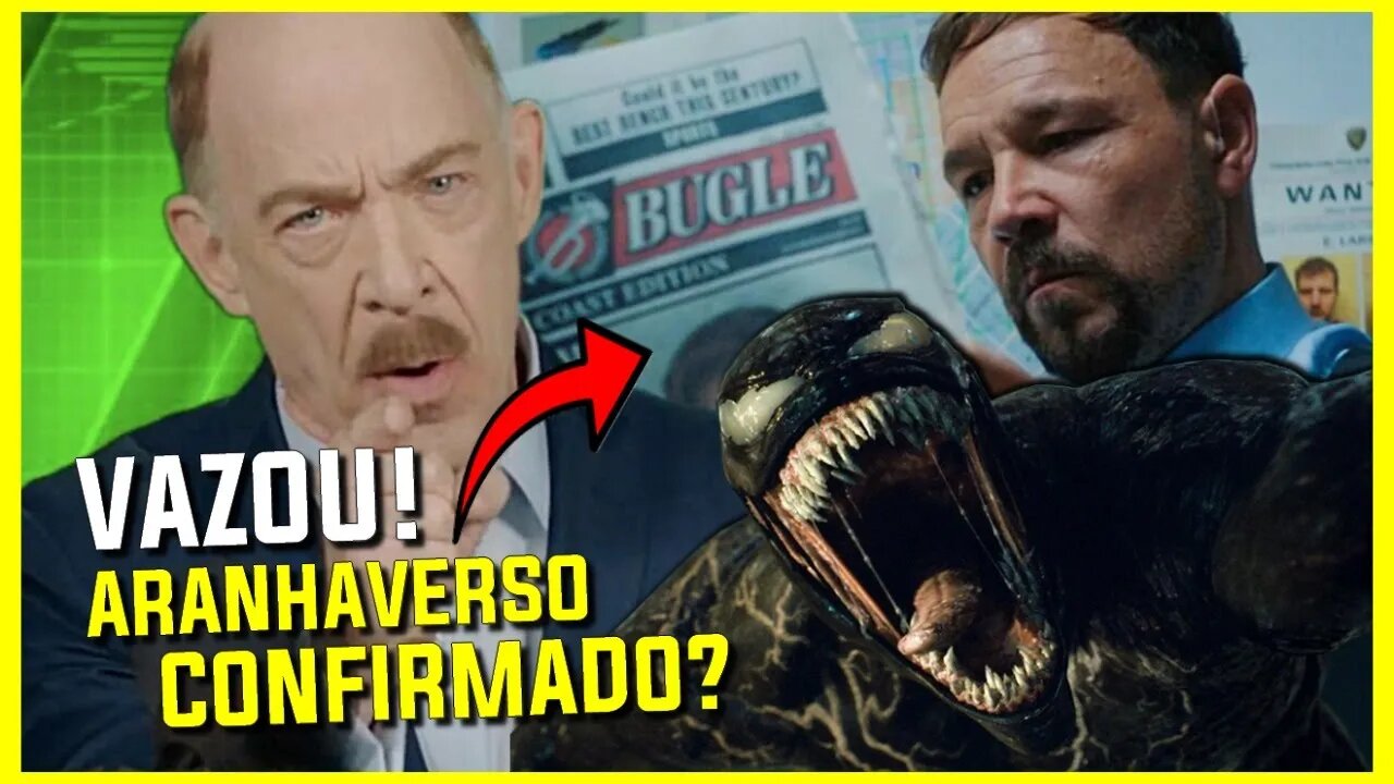 BOMBA! J.K. SIMMONS CONFIRMADO EM VENOM 2! J. JONAH JAMESON ESTÁ NO MULTIVERSO?