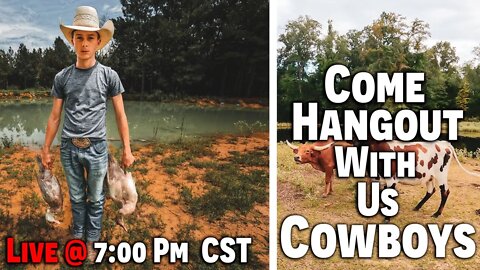 Hang Out Live 7PM CST