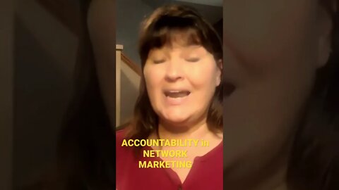 ACCOUNTABILITY in NETWORK MARKETING