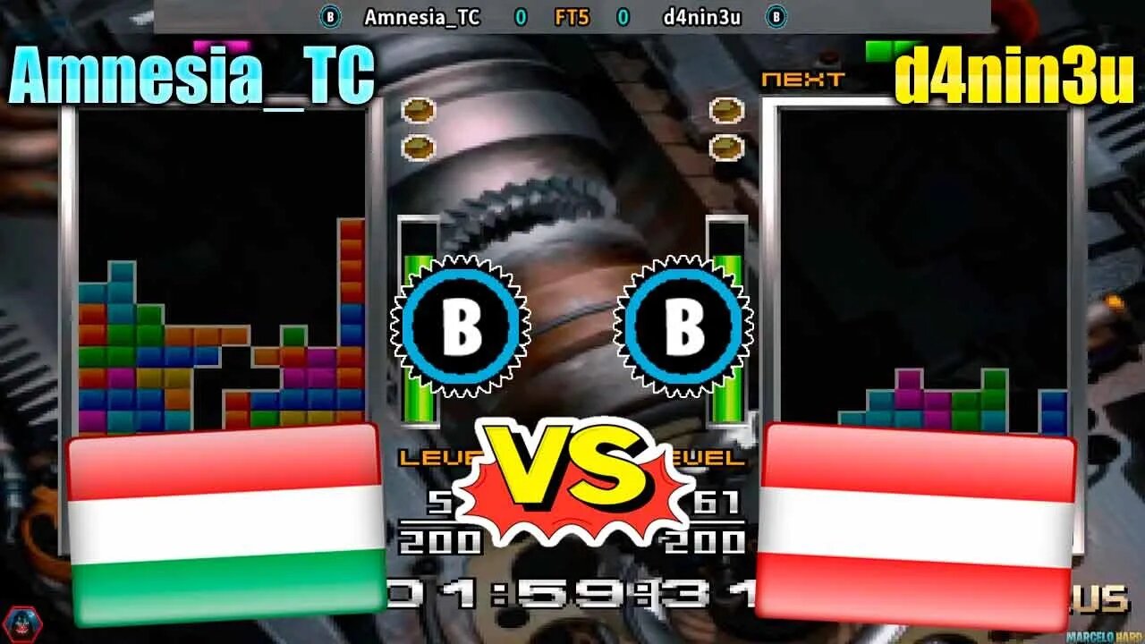 Tetris the Absolute The Grand Master 2 PLUS (Amnesia_TC Vs. d4nin3u) [Hungary Vs. Austria]