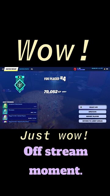 #fortnite #ps5 #solo #wow #unexpected #foryou #shorts #offstream #schmidttube #cars #spikebumper