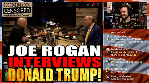 Joe Rogan Interviews Donald Trump! 
