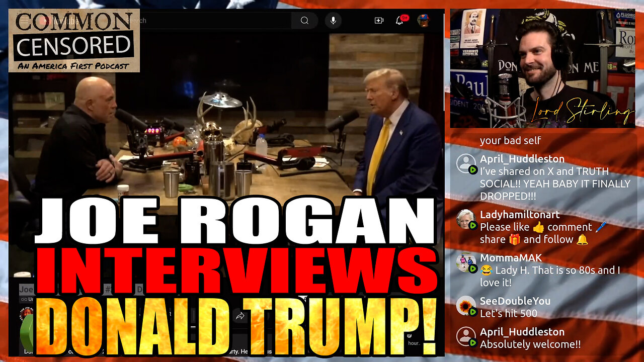 Joe Rogan Interviews Donald Trump!