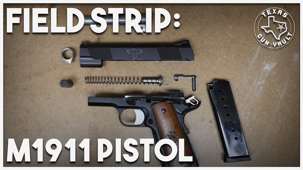 Field Strip: Smith &Wesson Gunsite M1911 Pistol