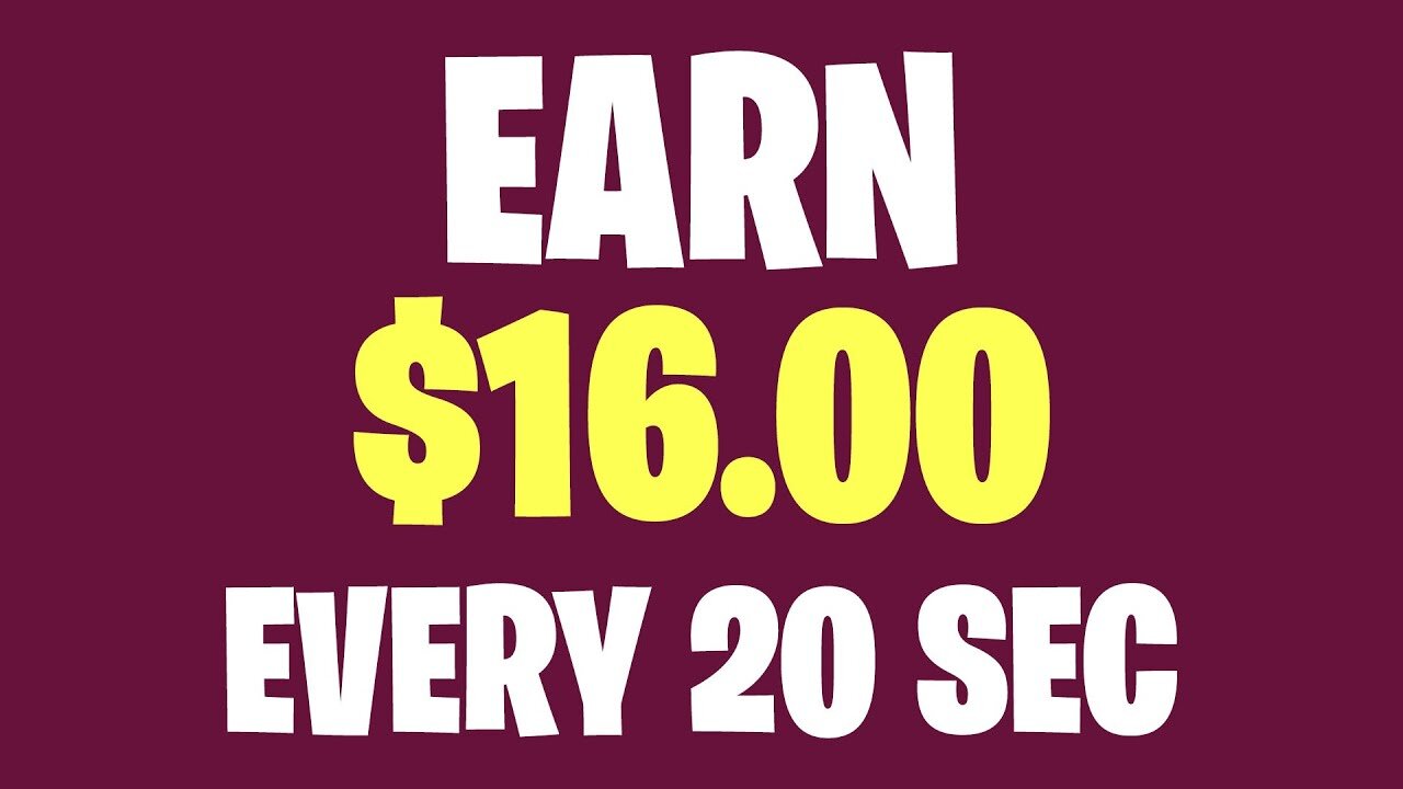 Earn $16 EVERY 20 Seconds On Autopilot -WORLDWIDE- (Make Money Online)