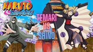 Naruto Shippuden - Temari vs Shino