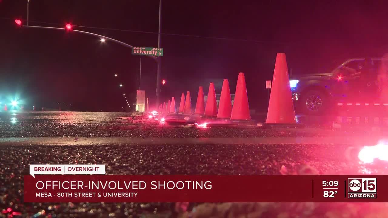 Mesa police shoot man near 81st St and University