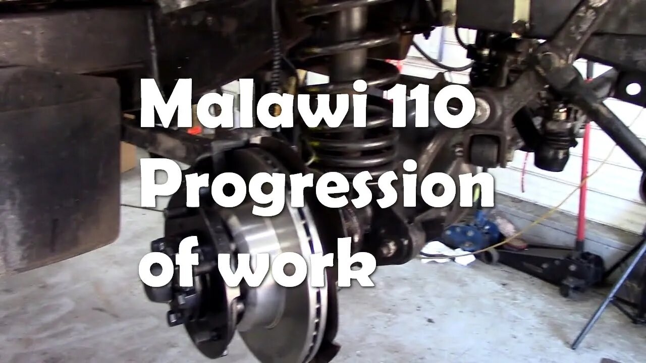Malawi 110 progression of work
