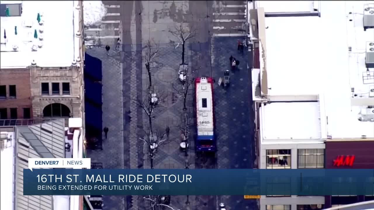 16th Street Mall Ride changes this week