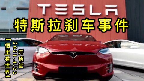 KWT1548特斯拉刹车事件20210422-6【悟里看世界】