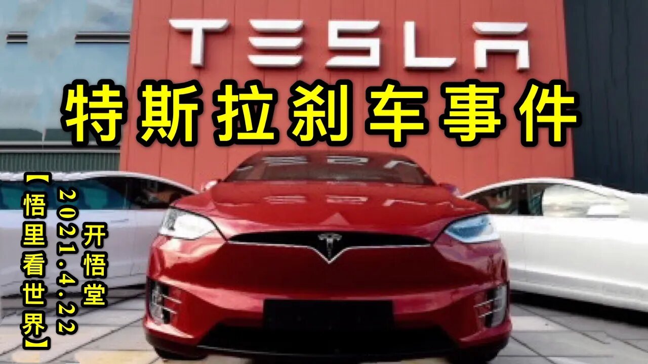 KWT1548特斯拉刹车事件20210422-6【悟里看世界】