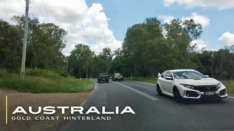 Driving in Queensland - Gold Coast Hinterland