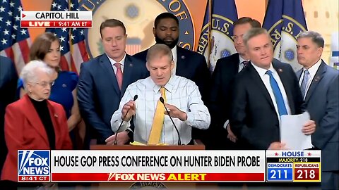 Jim Jordan Goes Off on Media and FBI Agents Who Lied About Hunter Biden's Laptop