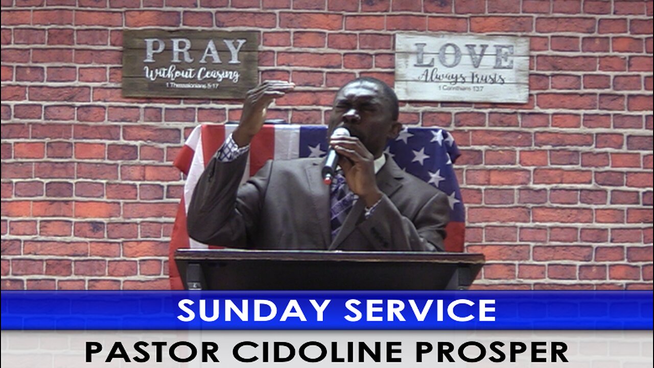 Sunday Service. 11/17/2024. Pastor Prosper . Bilingual: English & Spanish.