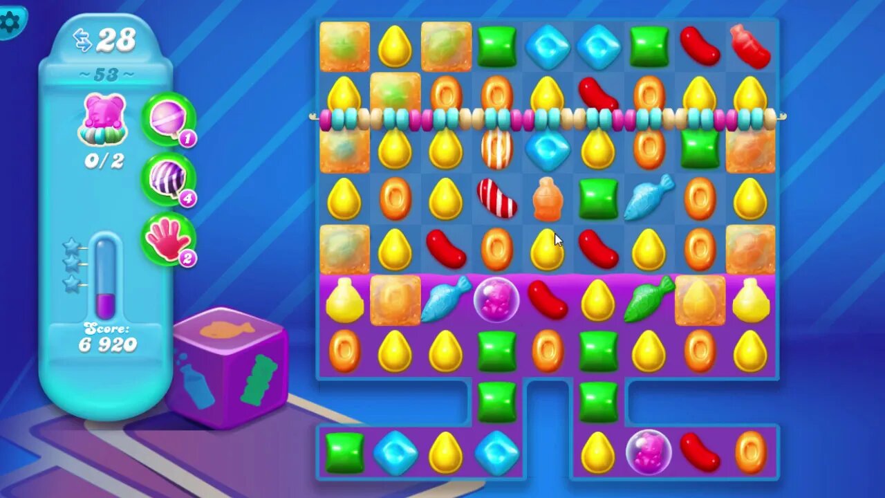 Candy Crush Soda Saga Level 53