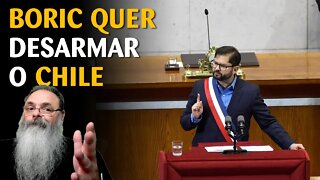 BORIC quer proibir ARMAS no CHILE: Essa moda VAI PEGAR?