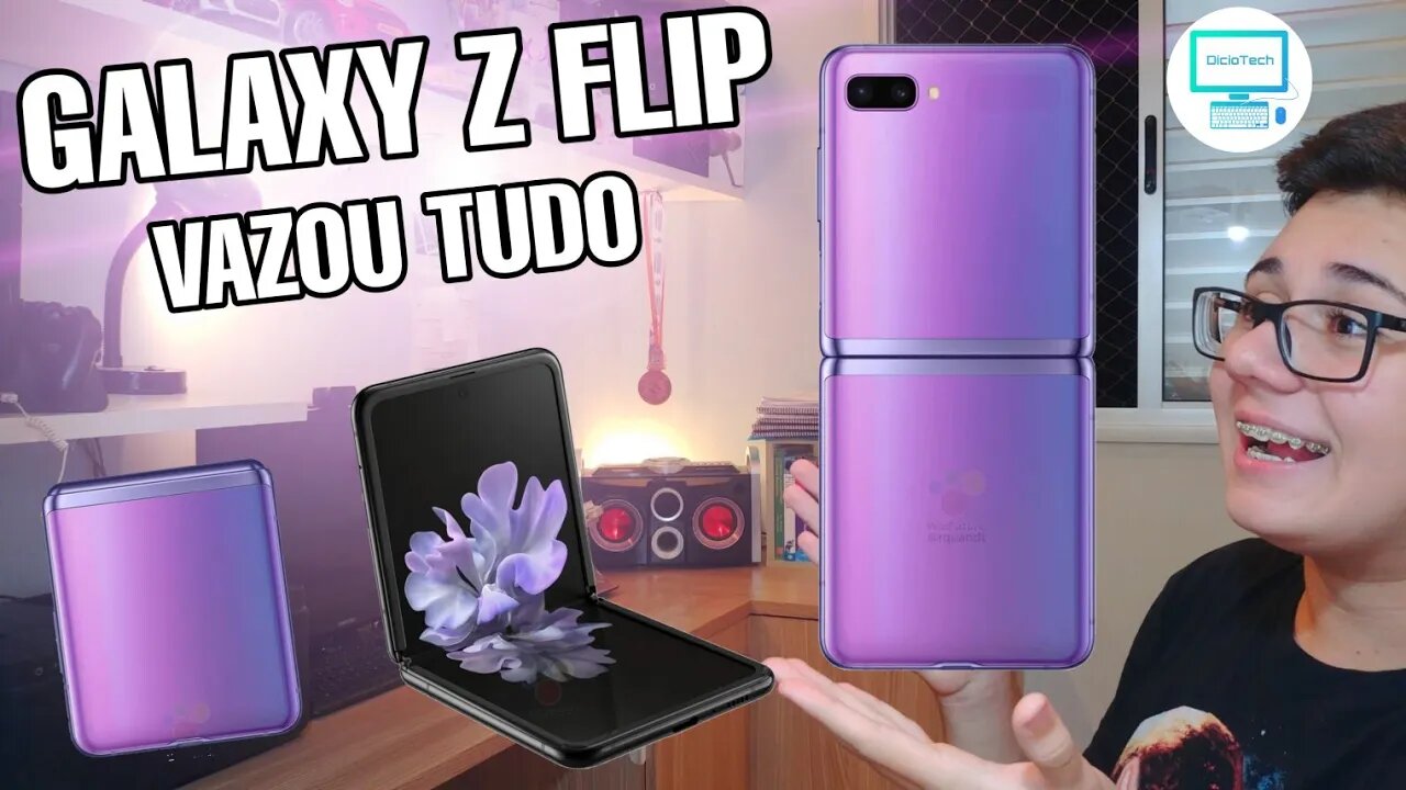 GALAXY Z FLIP | O NOVO DOBRÁVEL DA SAMSUNG - Comentando Lançamentos #3