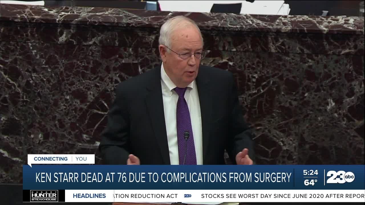 Ken Starr dead at 76