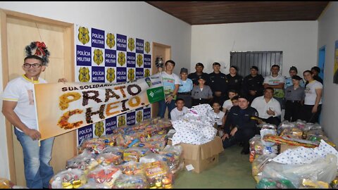 Projeto Prato Cheio Policia Militar e Credisis em Alta Floresta - Ro