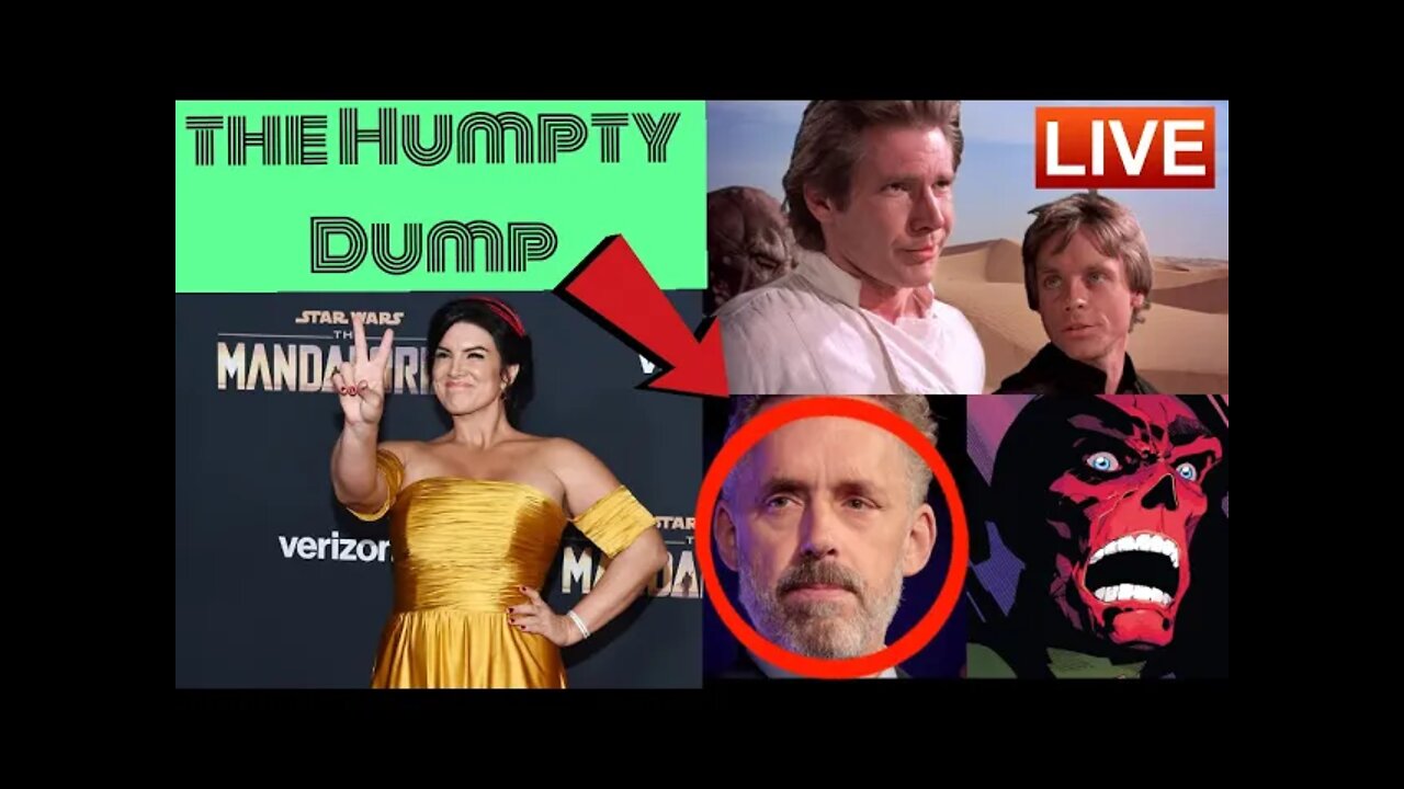 Gina Carano Twitter Shadow banned? Jordan Peterson is Red Skull? Star Wars insults Han & Luke again!