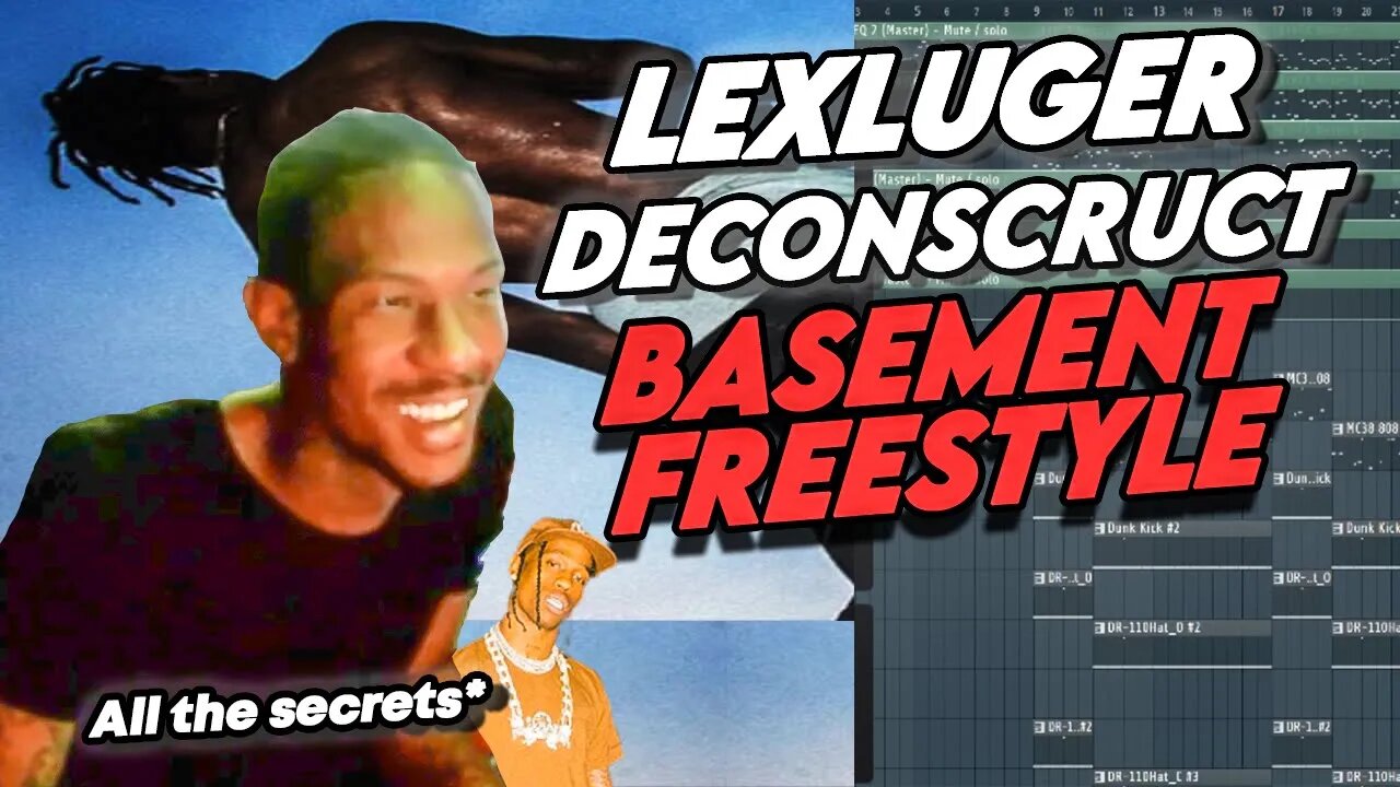Lex Luger Deconstruct Travis Scott "Basement Freestyle" (*Days Before Rodeo) 🔥