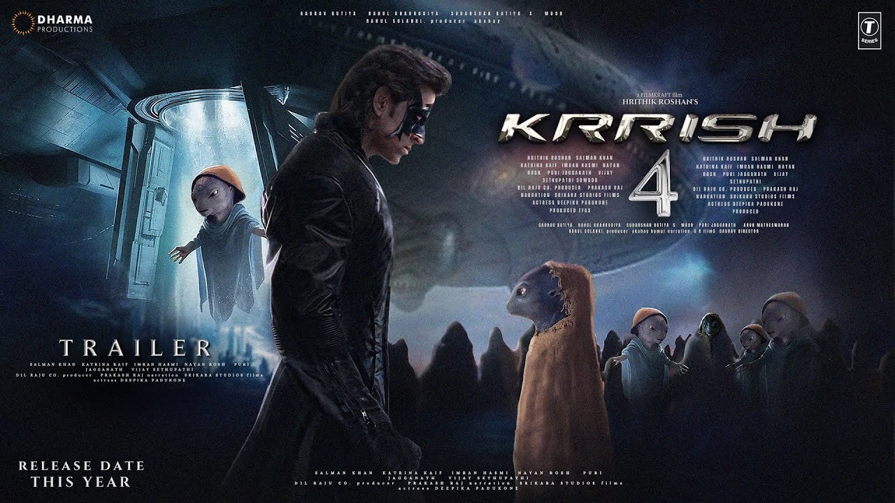 KRRISH 4: Jaadu Returns - Trailer | Hrithik Roshan | Priyanka Chopra | Tiger Shroff, Amitabh Bachcha