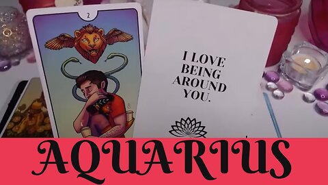 AQUARIUS ♒💖A NEW DOOR OF LOVE IS OPENING NOW!🥳🙌💖PAST IS NOT HAPPY ABOUT IT😟💖AQUARIUS LOVE TAROT💝