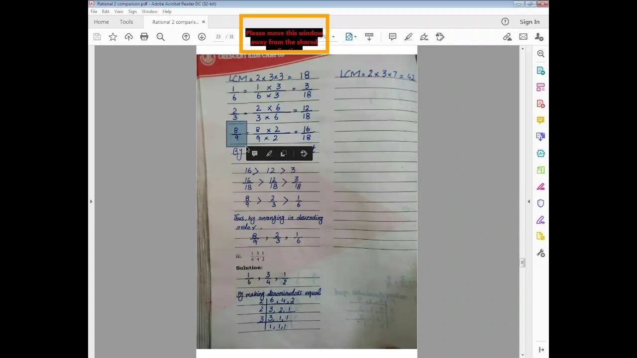 MATHSA CLASS 7 22 APRIL 2021