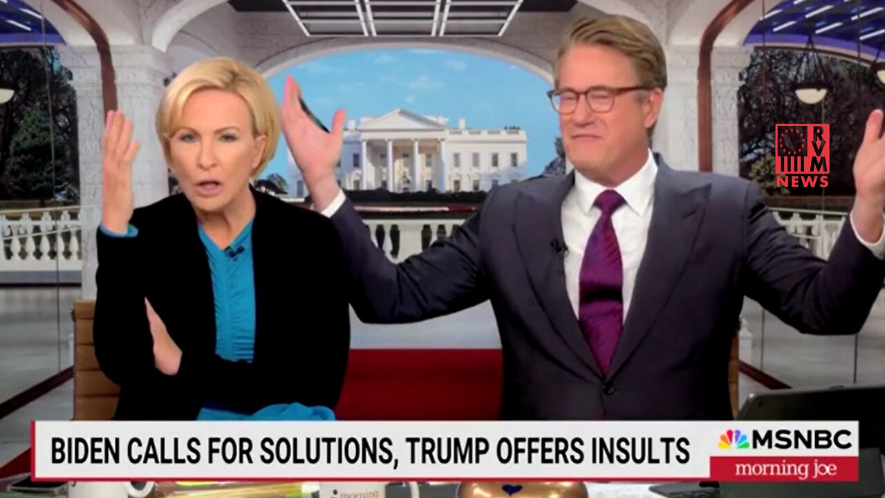 Morning Joe MELTDOWN: They're COMPLETELY TRIGGERED By Donald Trump's Border Speech