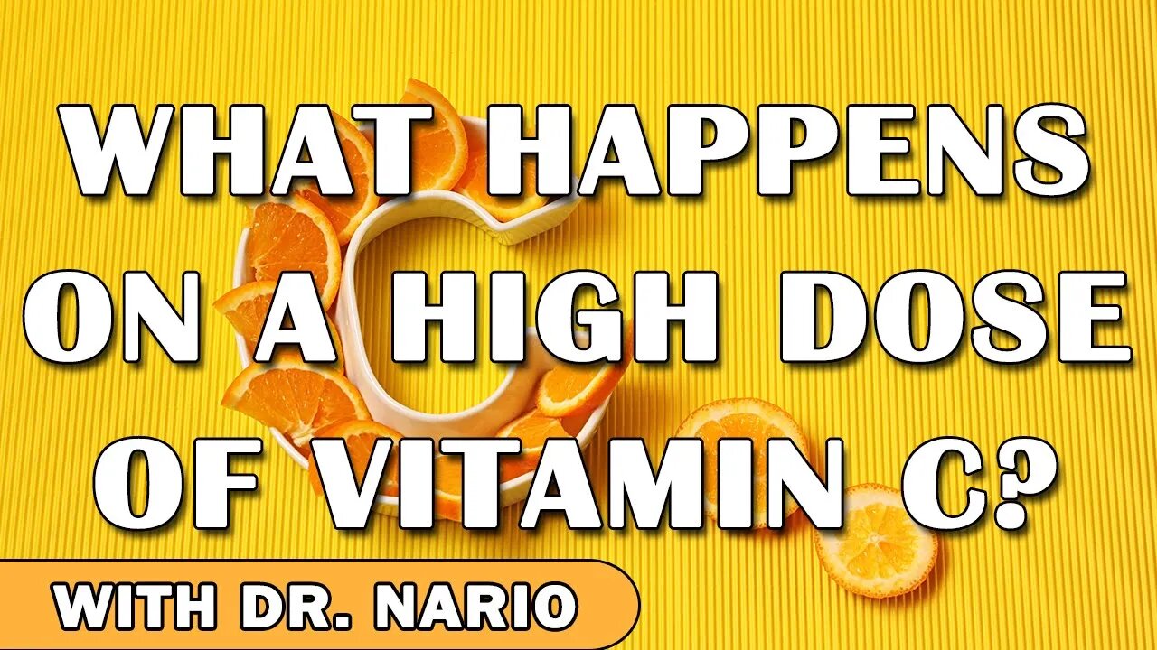 What Happens On A High Dose Of Vitamin C!? - With Dr. Nario