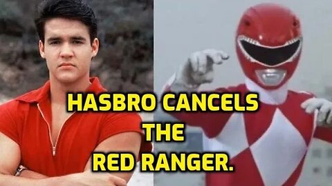 Hasbro CANCELS the Red Ranger