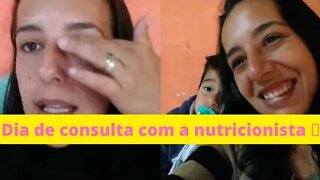 Dia de consulta com a nutricionista- Mais um vlog