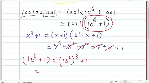 [從零到奧數] #14. 求 1001001001 中不超過 10000 的因數