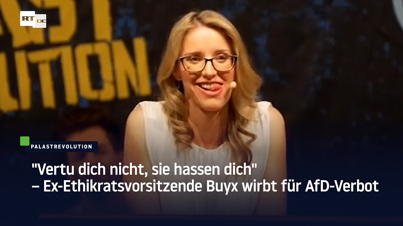 "Vertu dich nicht, sie hassen dich" – Ex-Ethikratsvorsitzende Buyx wirbt für AfD-Verbot