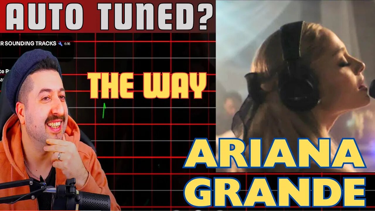 IS THIS AUTO TUNED? Ariana Grande - The Way (Live from London)