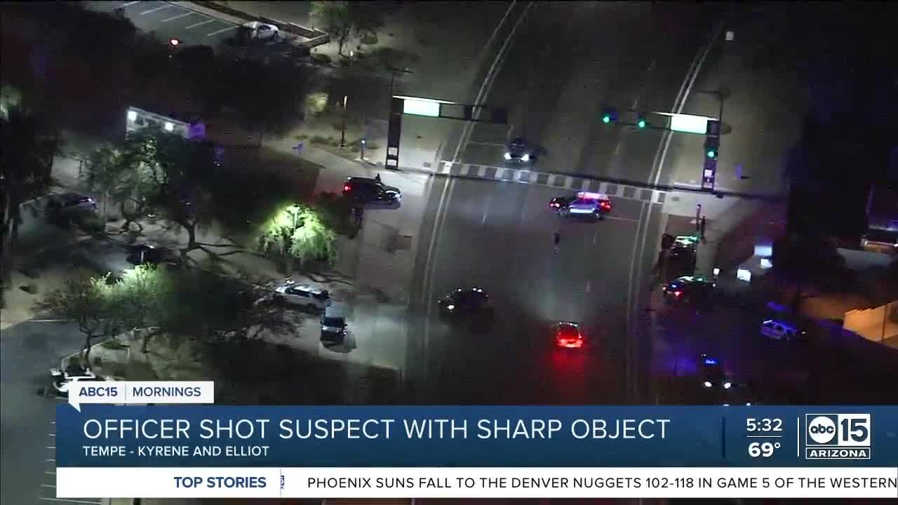 Man in critical condition after Tempe police shooting near Elliot Rd and Priest Dr