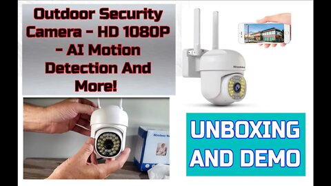 1080P Free App - Night Vision - Wonlider Outdoor Camera