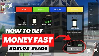 Roblox Evade - How to Get Money Fast