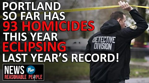 Portland breaks all time record number of murders in a year at 93 with a month left to go