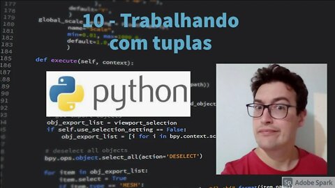 Aula 10 - Trabalhando com tuplas - Python