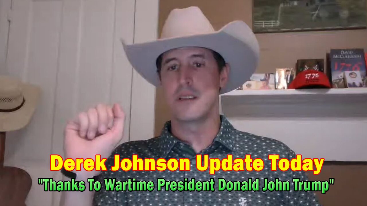 Derek Johnson Update Today July 6: "Thanks To Wartime President Donald John Trump"