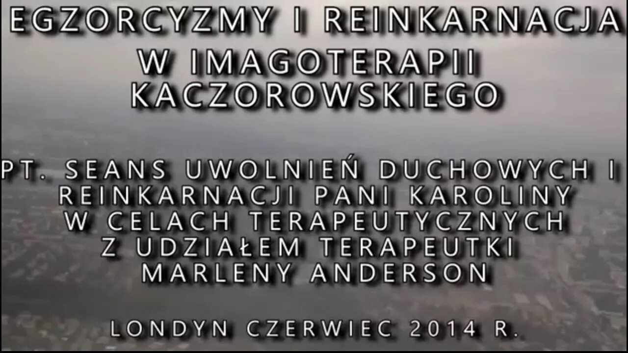 SKUTECZNE EFEKTY TERAPEUTYCZNE UWOLNIEŃ DUCHOWYCH, RELACJE W TRANSIE HIPNOTYCZNYM /2014 © TV - IMAGO