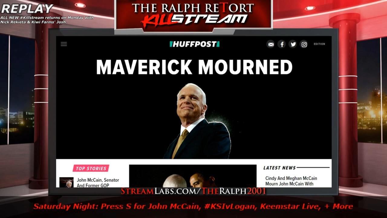 Killstream Mirror (08/25/2018) Press S for John McCain - Mister Metokur Live
