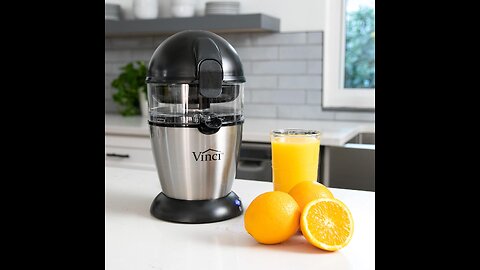 Vinci Hands-Free Patented Electric Citrus Juicer