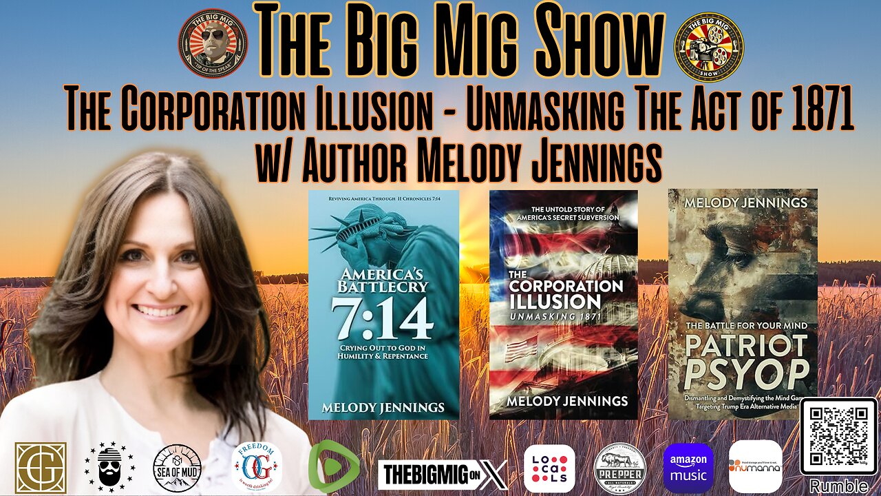 The Corporation Illusion - Unmasking The Act of 1871 w/ Author Melody Jennings