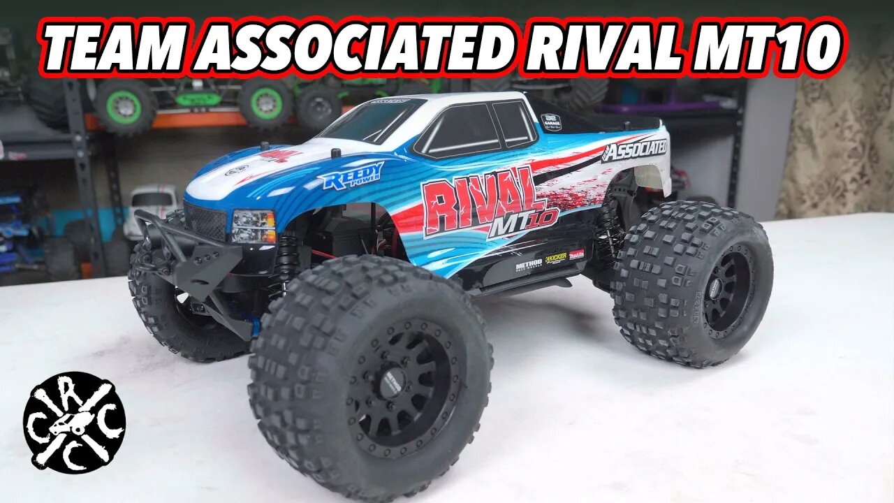 Team Associated Rival MT10 Unboxing & First Run