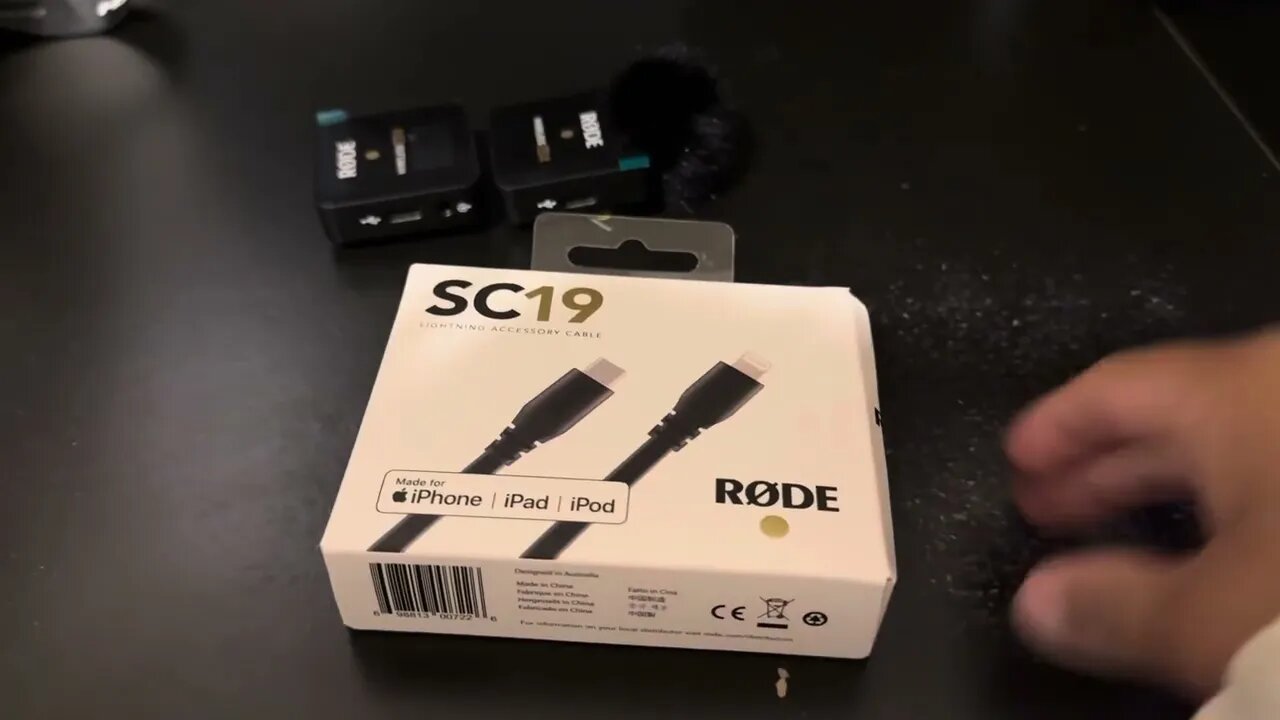 I Got The SC 19 cable for Rode Wireless Go II Microphone